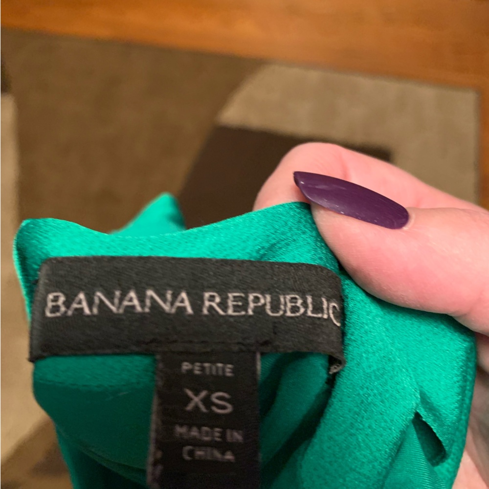 Banana Republic Green Dress